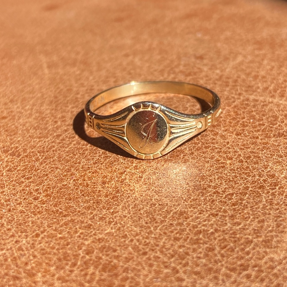 Relisted - Catbird Grand Cygnet Ring, Yellow Gold